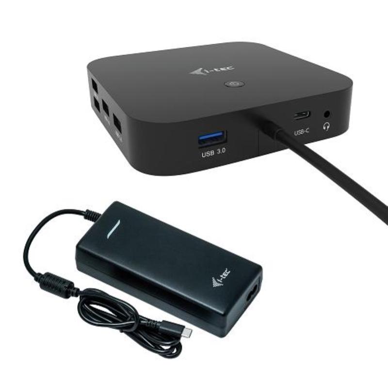 I-tec docking station usb-c hdmi power delivery 100w, 2x lcd + charger c112w