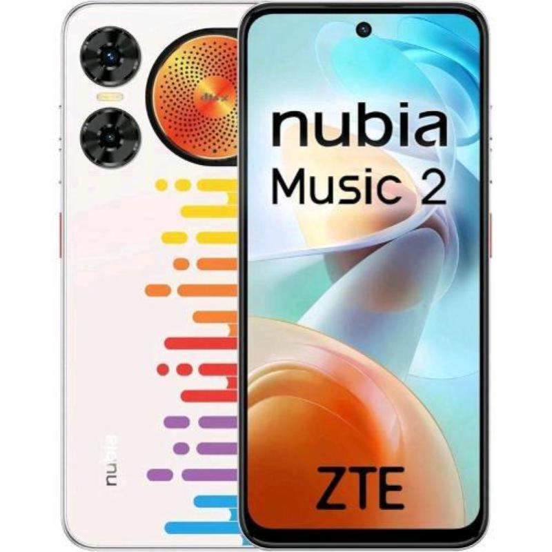 Zte nubia music 2 melody wave dual sim 6.7 octa core 256gb ram 4gb 4g ltesuono surround 2.1 luci led italia bianco
