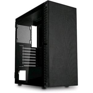 Kolink observatory hf mesh core case midi tower mini-itx/matx/atx pannello laterale in vetro temperato nero