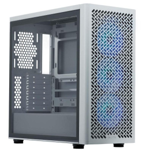 Cooler master case mb atx/micro atx/mini itx, 3 ventoleargb, supporto rad 360mm, btf ready, usb-c,