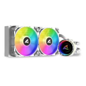 Sharkoon liquid cooling s80 argb 240 white