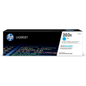 Hp toner ciano 203x per lj pro m254/ mfp m280/281 alta capacita 2500 pag