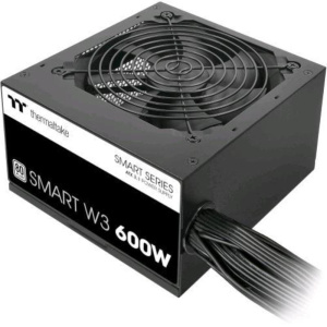 Thermaltake smart w3 alimentatore 600 w non modulare 80 plus white atx 3.1
