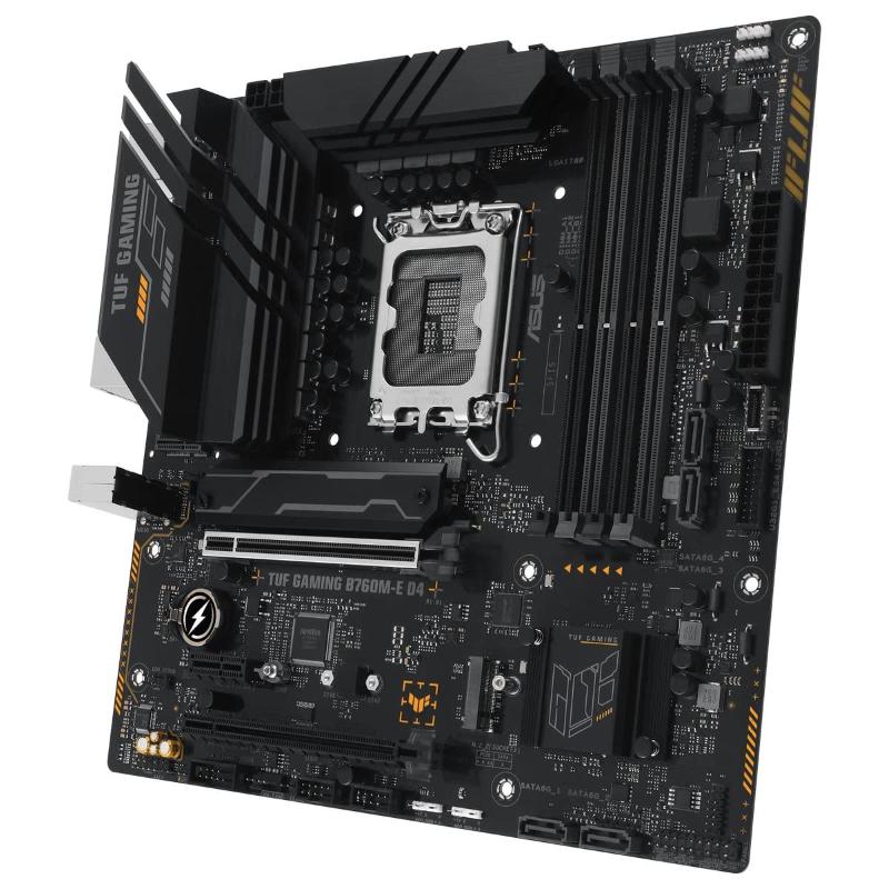 Asus mb b760, tuf gaming b760m-btf wifi d4, lga 1700, ddr4, matx, 90mb1e50-m0eay0, hydden connector