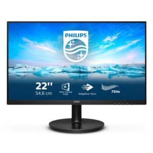 Philips monitor 21,5 led va 16:9 fhd 4ms 250 cdm, vga/dp/hdmi, multimediale