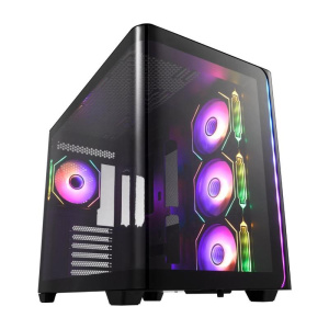 Fsp fortron m580-ba argb midi tower vetro temperato no-power atx/matx/mini-itx