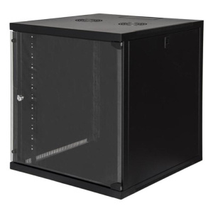 Link armadio rack 19 12 unita da muro (a)620x (l)540 x profondita 600 mm. colore nero
