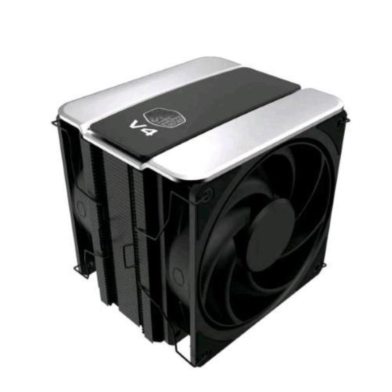 Cooler master v4 alpha 3dhp cpu cooler intel lga 1851/1700/1200 amd am5/am4 black