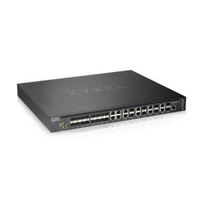Zyxel switch managed layer 3 lite, ideale x centro stella 10g, alim. ridondata, ha, rack