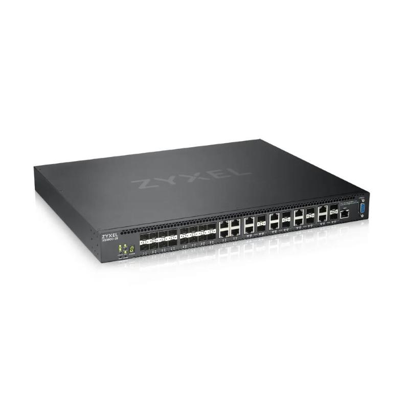 Zyxel switch managed layer 3 lite, ideale x centro stella 10g, alim. ridondata, ha, rack