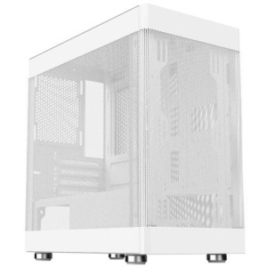 Itek case promesh 35b, gaming office mini tower matx, type-c, 2xusb3, 3 lati mesh, white