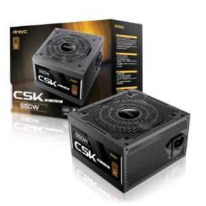 Antec csk550dc ec alimentatore 550 w 80 plus bronze active pfc nero