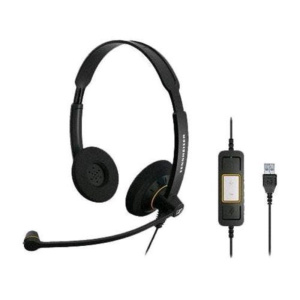 Sennheiser impact sc 60 usb ml cuffie ad archetto con microfono colore nero
