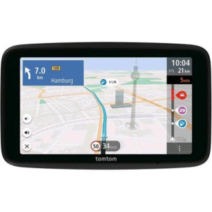 Tom tom go camper tour 2 gen navigatore per camper e roulotte 6 pdi per camper aggiornamenti wi-fi, tomtom traffic mappe d`europa, indicatore corsia in movimento