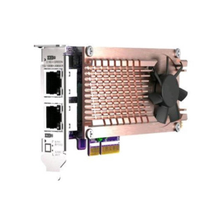 Qnap qm2-2p2g2t scheda di rete e adattatore interno ethernet 2500 mbit/s 2xpcie gen3 m.2 nvme ssd 2×2.5gbe