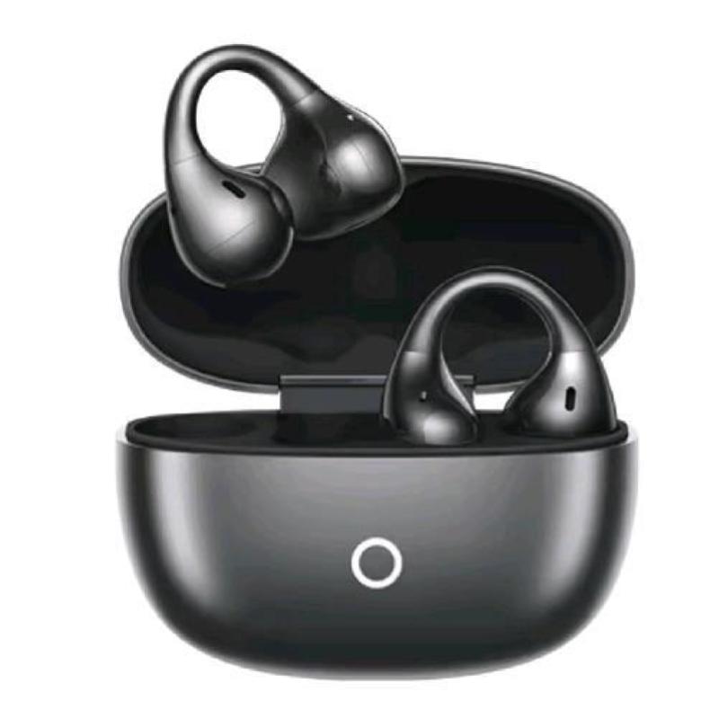 Realme buds clip auricolari bluetooth 5.4 con custodia di ricarica ip55 sound-lap next bass titanium black