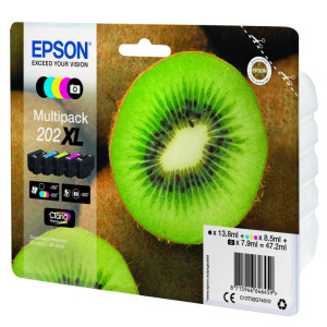 Epson kiwi multipack 5-colours 202xl claria premium ink