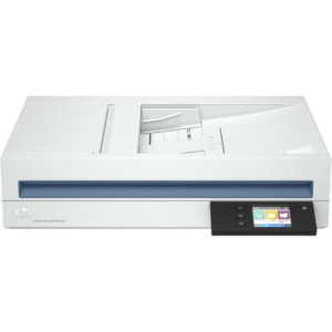 Hp scanner documentale, scanjet pro n4600 fnw1, a4, 30 ppm, adf, fronte/retro, usb/lan