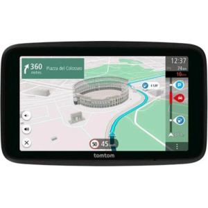 Tom tom go superior 6 navigatore satellitare per auto con info traffico tutor autovelox mappe mondo parcheggi prezzi benzina aggiornamenti veloci via wifi