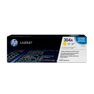 Hp cartuccia toner originale giallo laserjet 304a