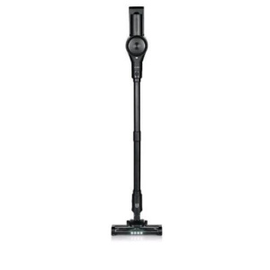 Severin hv7192 scopa elettrica ricaricabile senza filo senza sacco tubo di aspirazione regolabile spazzola con luci led nero