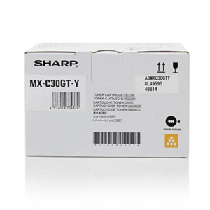 Sharp mxc30gty cartuccia toner 1 pz originale giallo