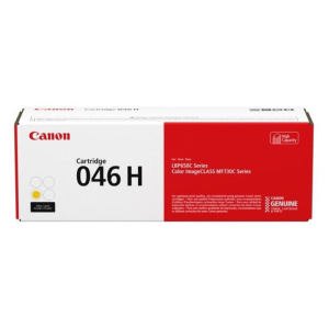 Canon 046 h cartuccia toner 1 pz originale giallo