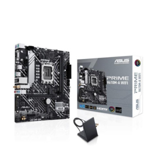 Asus mb h610, prime h610m-a wifi, lga 1700, wifi, 90mb1g00-m0eay0