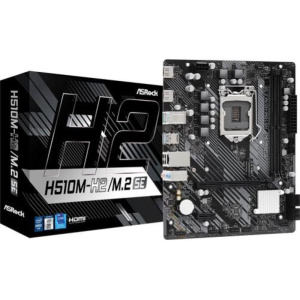 Asrock mb h510m, h510m-h2/m.2 se, lga1200, ddr4, m2, matx