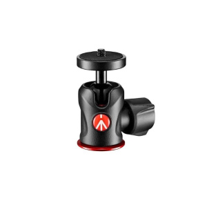 Manfrotto 492 centre ball head testa per treppiede nero, rosso 1/4 palla