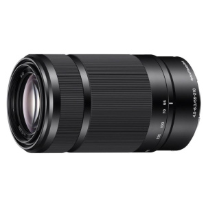 Sony sel55210 teleobiettivo con zoom 55-210 mm f4.5-6.3, aps-c, innesto e, nero