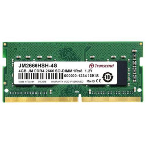 Transcend jm2666hsh-4g memoria ram 4gb ddr4 2.666mhz so-dimm