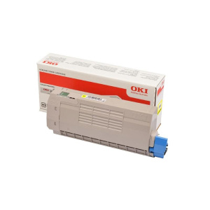Oki 46507613 cartuccia toner 1 pz originale giallo