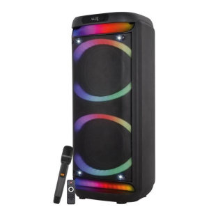 Cassa audio diffusore amplificato shot 5 con radiomicrofono – woofer 10