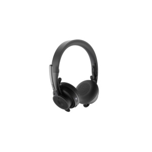 Logitech zone auricolare wireless a padiglione ufficio bluetooth grafite