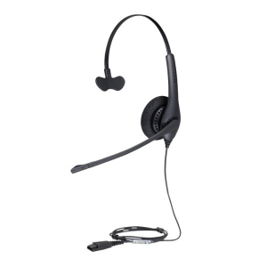 Jabra biz 1500 auricolare cablato a padiglione ufficio bluetooth nero