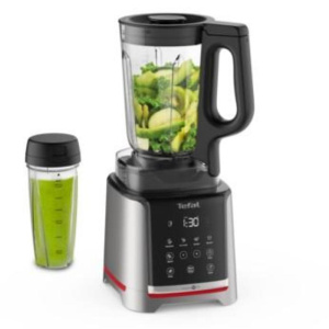 Tefal bl91hd sbattitore con base 1600 w nero, acciaio inox