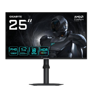 Gigabyte g25f2 monitor gaming 24,5 fhd – 1920 x 1080, 200hz, 1ms, 300 cd/m², displayhdr 10, hdmi 2.0, displayport 1.4