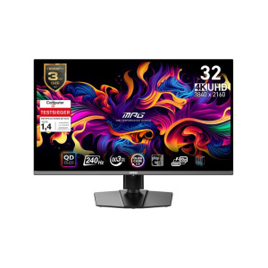 Msi mpg 321urxde qd-oled monitor pc 80 cm (31.5) 3840 x 2160 pixel 4k ultra hd nero