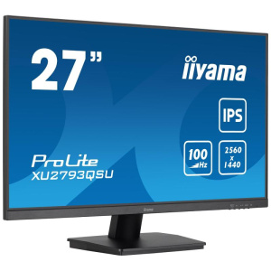 Iiyama prolite xu2793qsu-b7 led display 68,6 cm (27) 2560 x 1440 pixel wide quad hd nero