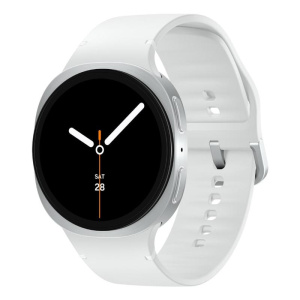 Samsung galaxy watch 8 3,81 cm (1.5) amoled 44 mm digitale 480 x 480 pixel touch screen argento wi-fi gps (satellitare)