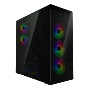 Arctic xtender vg (black) midi tower nero