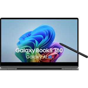 Samsung galaxy book5 360 intel core ultra 7 256v ibrido (2 in 1) 39,6 cm (15.6) touch screen full hd 16 gb lpddr5x-sdram 512