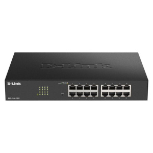 D-link dgs-1100-16v2 gestito l2 gigabit ethernet (10/100/1000) nero