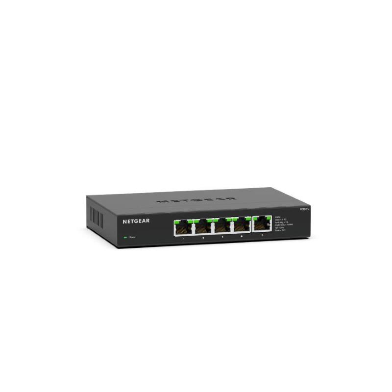 Netgear ms305-100eus switch di rete non gestito 2.5g ethernet (100/1000/2500) nero
