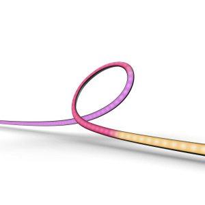 Philips hue white and color ambiance lightstrip gradient per pc 24 -27 confezione da 3 strisce
