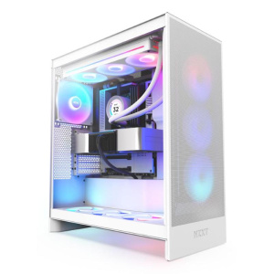 Nzxt h7 flow rgb midi tower bianco