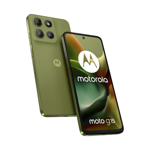 Motorola moto g15 17,1 cm (6.72) doppia sim android 15 4g usb tipo-c 4 gb 128 gb 5200 mah verde