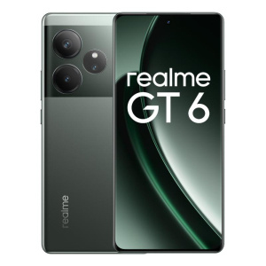Realme gt 6 17,2 cm (6.78) doppia sim android 14 5g usb tipo-c 12 gb 256 gb 5500 mah verde