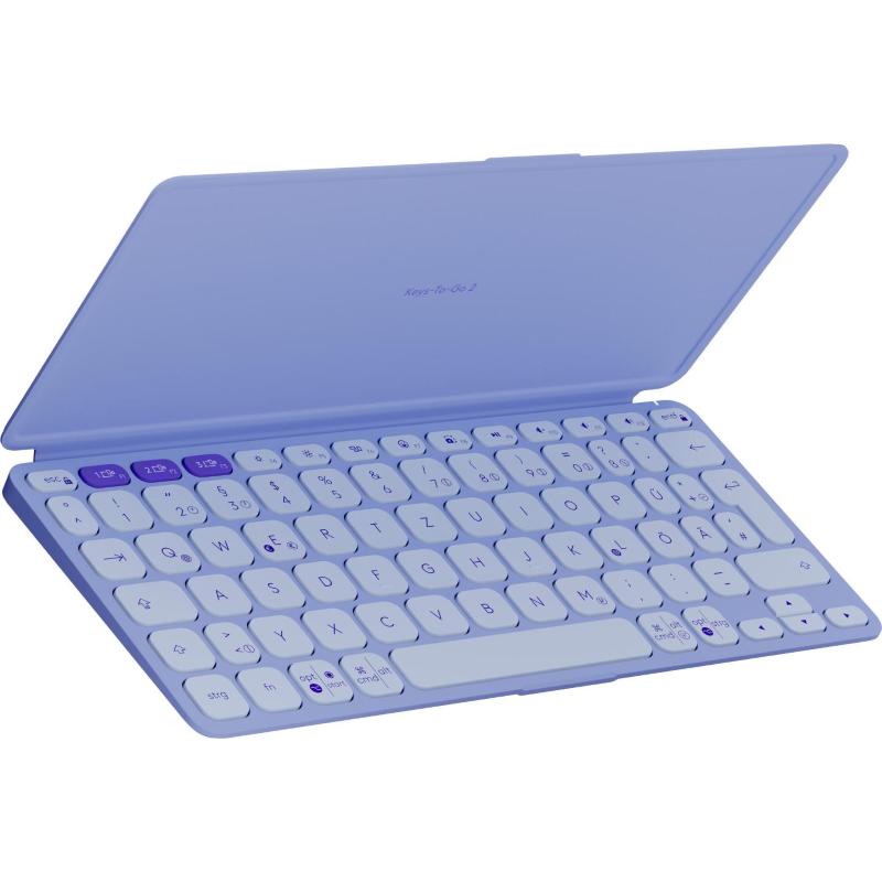 Logitech 920-012966 tastiera universale bluetooth qwertz tedesco lillà